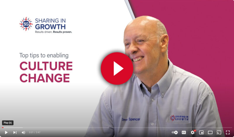 Top tips on enabling culture change