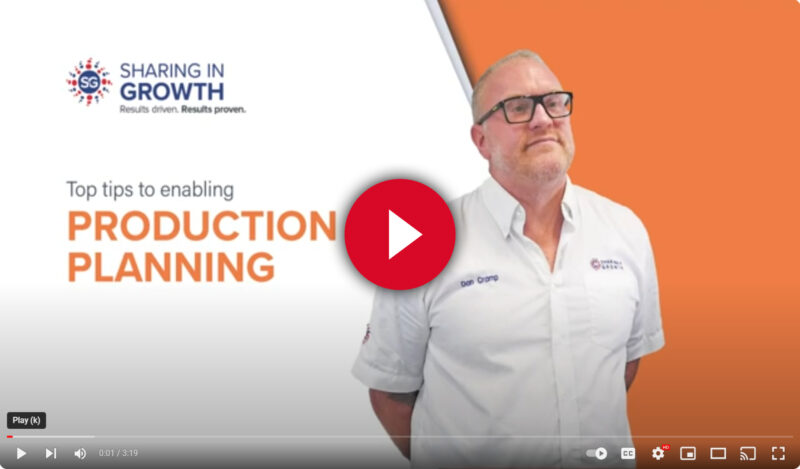Top tips on enabling Production Planning